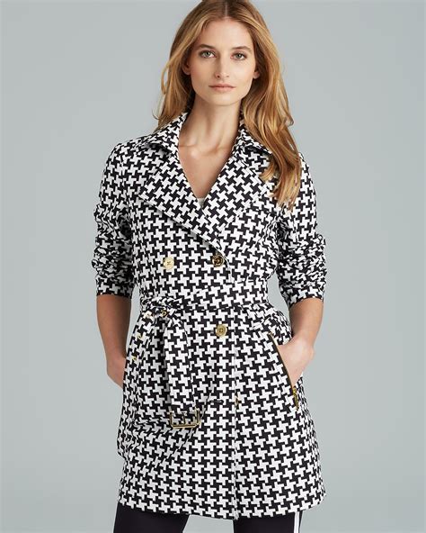 Michael michael kors houndstooth coat + FREE SHIPPING